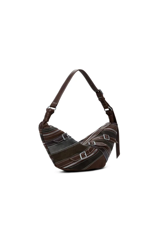 Desigual cross body bag shoulder bag Fibonacci Munster 2.0 Crossbody Bag Dark Camel brown
