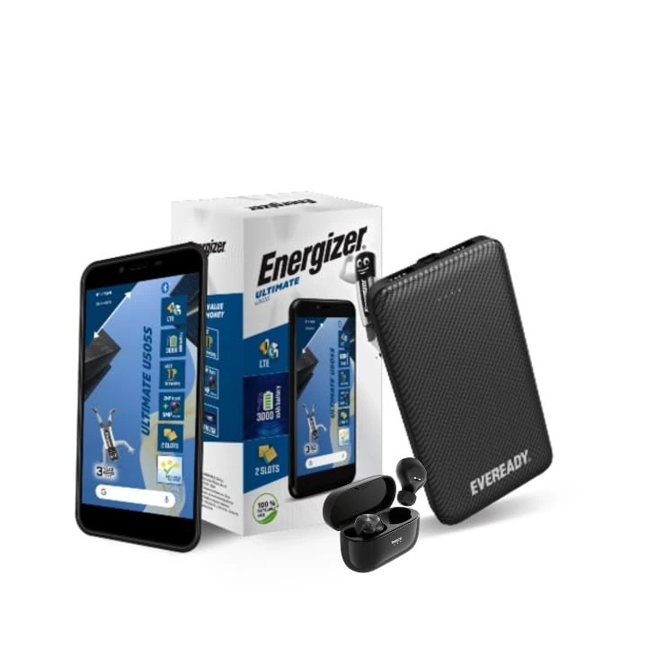 Energizer U505S Smartphone MegaPack - 10000 mAh Powerbank + TWS40