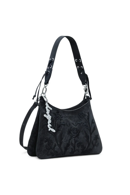 Desigual cross body bag shoulder bag Romeo Floral Manaos 2.0 Crossbody Bag Black