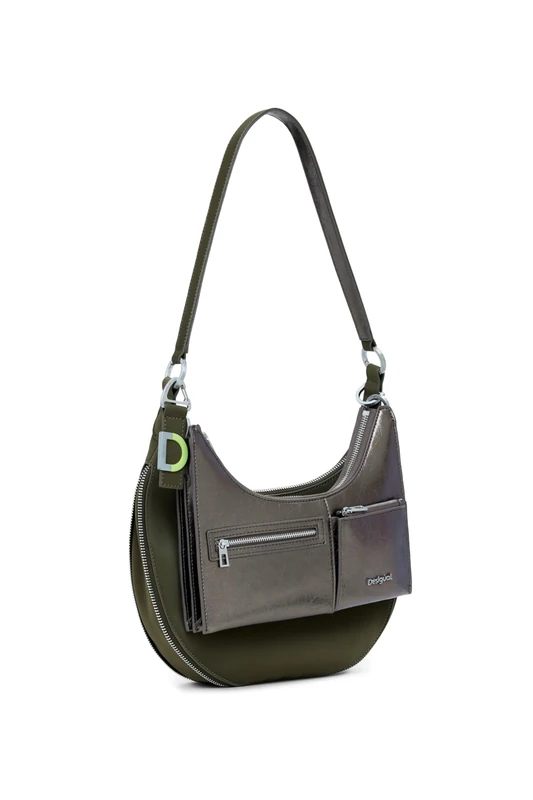 Desigual Delta Lyra Olive Detachable 3 in 1 Bag 25WAXPAH