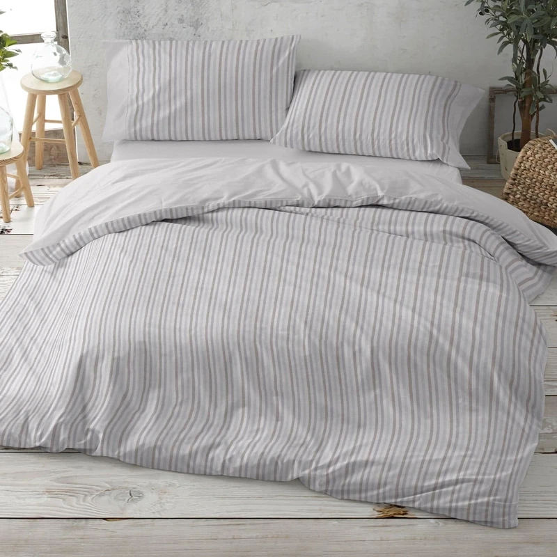 Burrito Blanco | Cotton duvet covers | 135 cm bed (+available measurements) | Design 628 | Grey color (135x190/200 cm.)