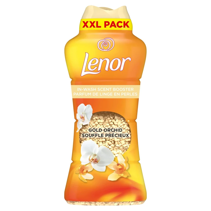 Lenor Laundry Perfume Scent Booster 735g, Gold Orchid, Non-stop Freshness Up To 12 Weeks In Storage