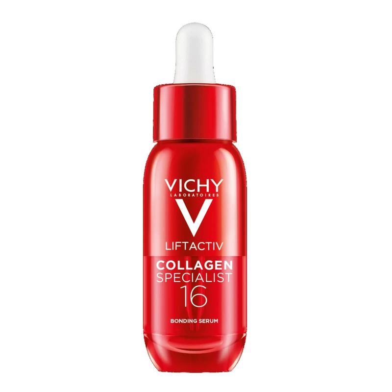 Vichy Liftactiv Collagen Specialist 16 Bonding Serum, Anti-Ageing Face Serum with Peptides for Hydration, Firmness, Wrinkles, Skin Barrier Repair