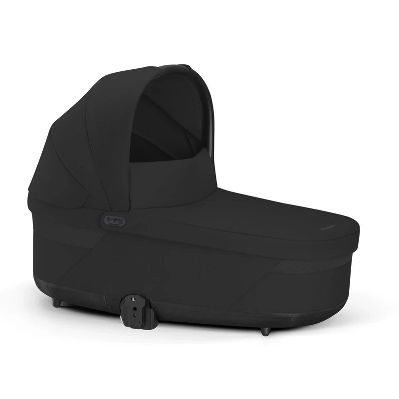 CYBEX Gold COT S LUX Carrycot, from Birth to Approx. 6 Months (max. 9 kg), for CYBEX Balios S Lux and Talios S Lux, Moon Black