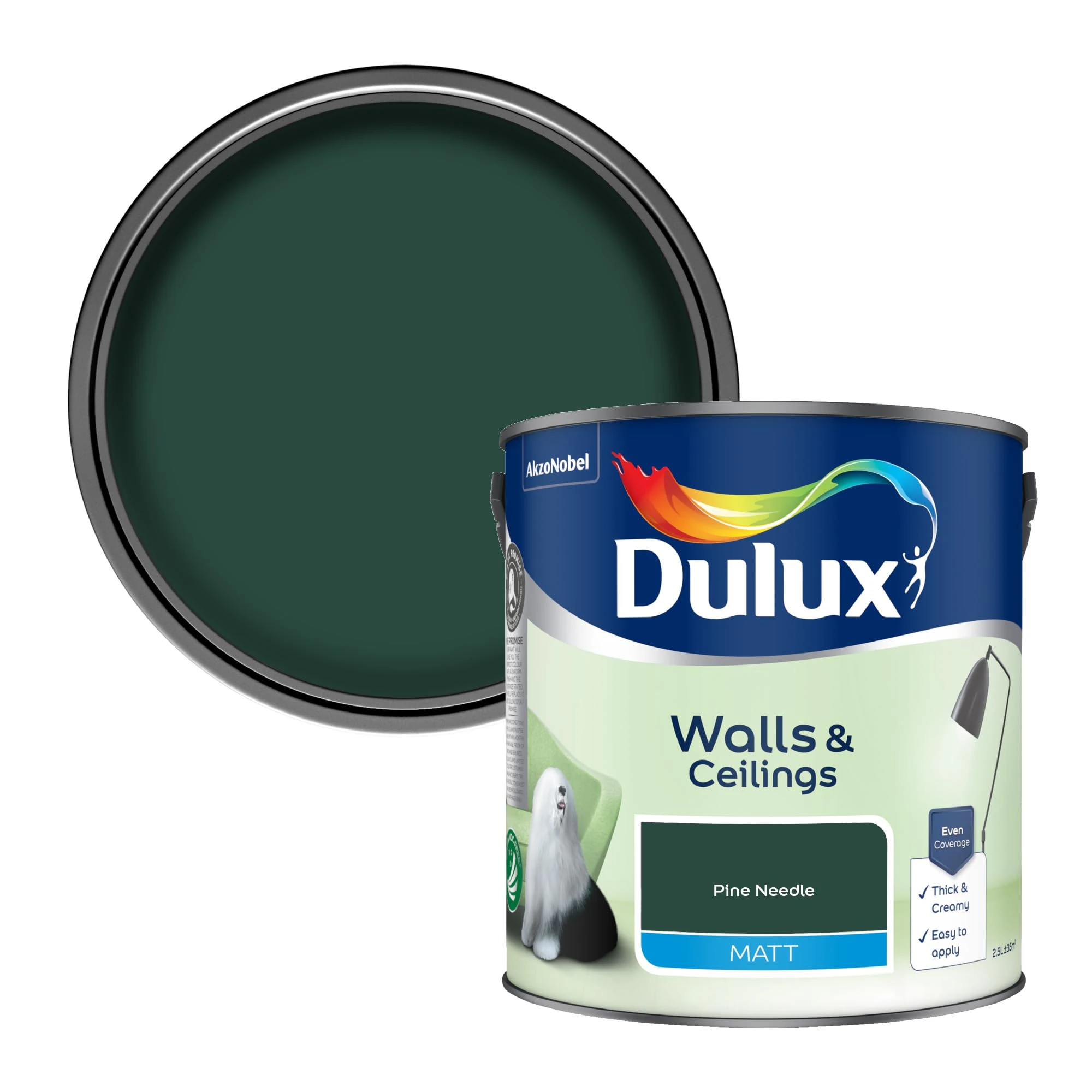 Dulux Matt Pine Needle 2.5L