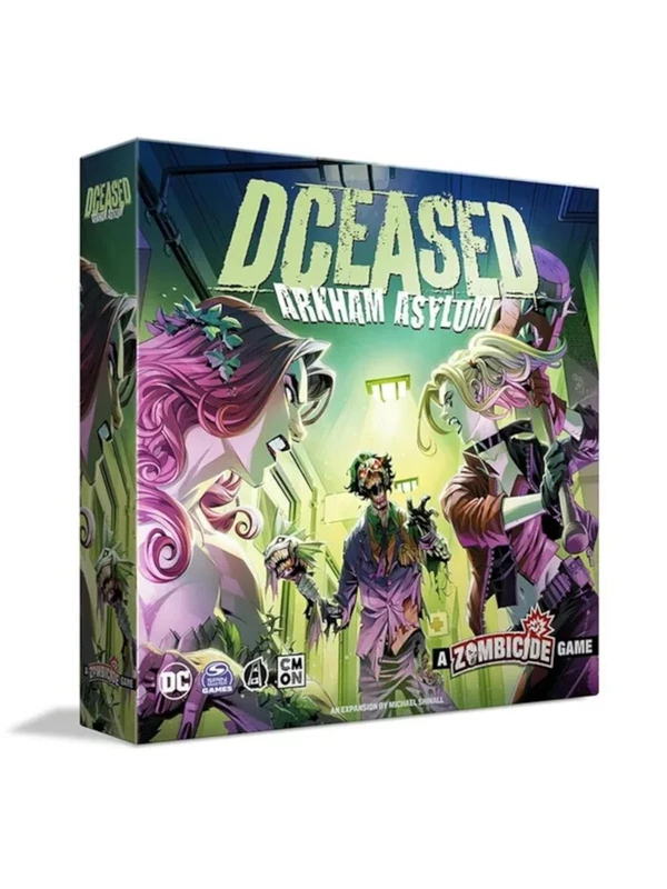 CMON | Dceased: Arkham Asylum | Board Game Expansion | Ages 14+ | 1-6 Players | 45-60 Minutes Playing Time