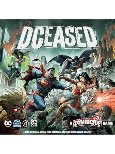CMON | DCeased | Board Game | Ages 14+ | 1-6 Players | 45-60 Minutes Playing Time