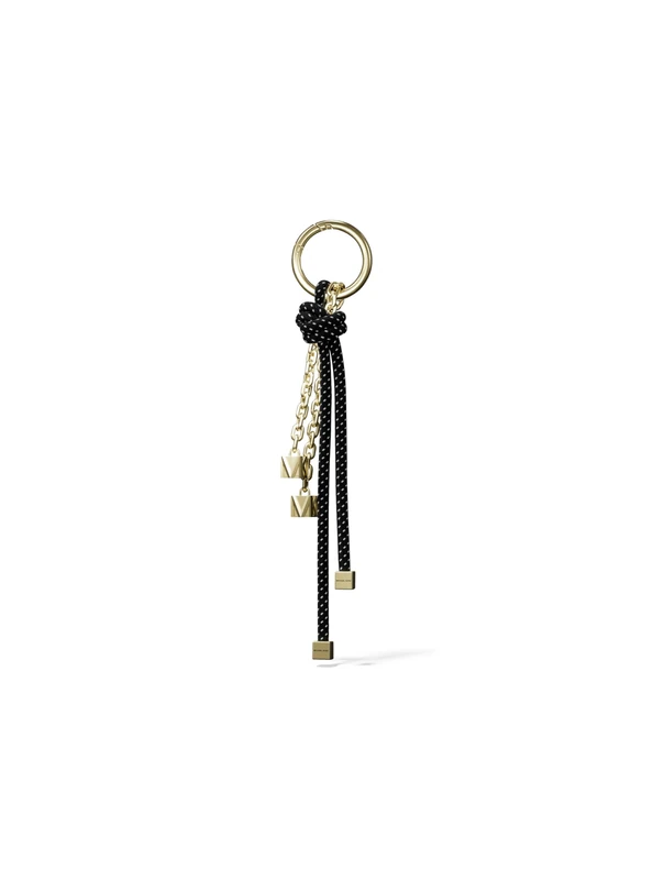 Michael Kors SPECKLED CORD CHARM BLACK