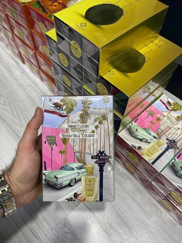 UNIQUE'E LUXURY Beverly Hills Exclusive Extrait de Parfum, Unisex (100 ml)