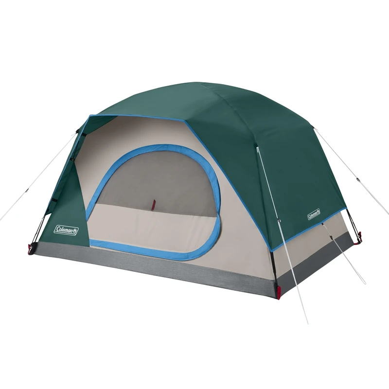 Coleman Skydome Tent with 5 Minute Setup, 6-Person Weatherproof Tent with Rainfly & Carry Bag, 20% More Headroom Than Traditional Canopies