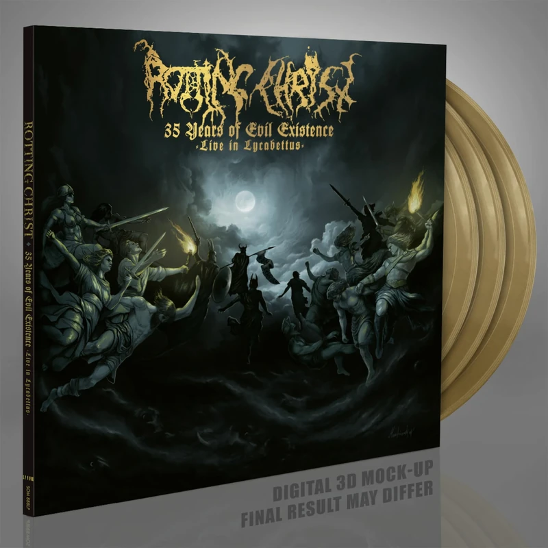 35 YEARS OF EVIL EXISTENCE - LIVE IN LYCABETTUS (GOLD VINYL 3LP) [VINYL]