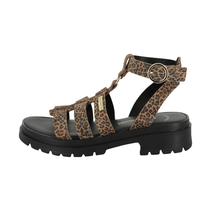 Les Tropeziennes Women's Tobosued Sandal, Ochre, 8 UK