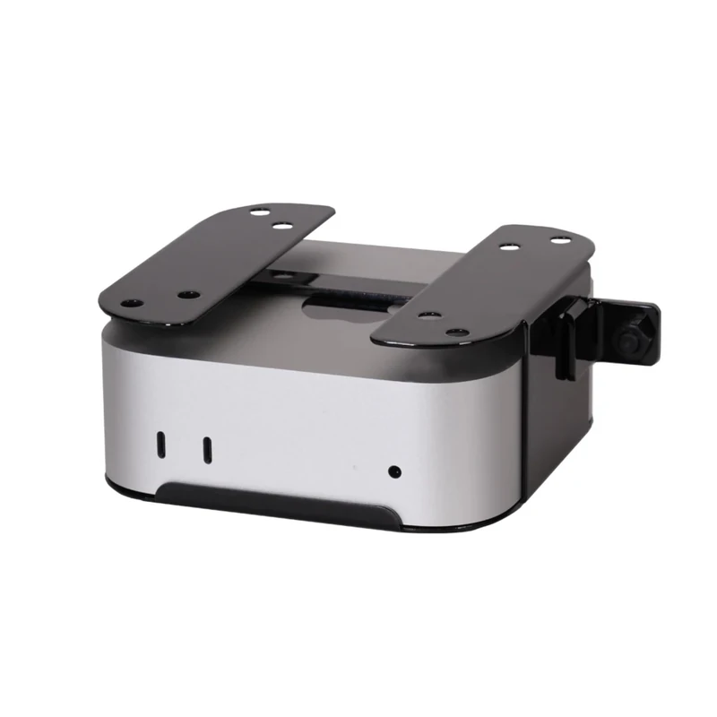 Sonnet MacCuff mini (2024+) Steel Mounting Bracket for 2024 Mac mini for Under Desk, Wall & VESA Monitor Mount – Padlock Compatible - Image 1