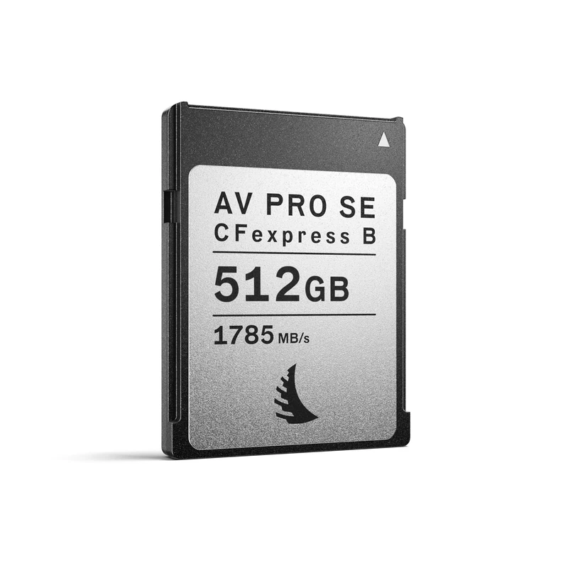 Angelbird AV PRO SE CFexpress B v4 512 GB - CFexpress 4.0 Type B Memory Card - Largest Capacity and Ultra High-speed - up to 12 K+ RAW Video and Photo