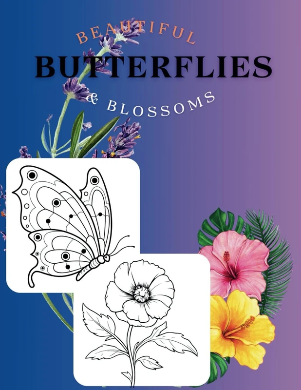 Beautiful Butterflies & Blossoms