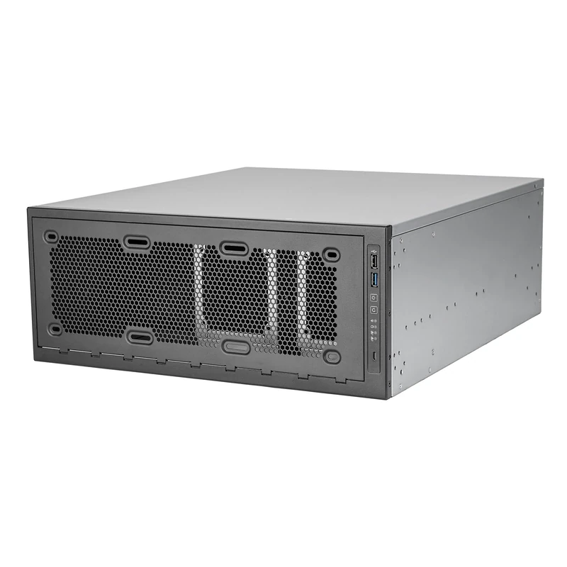 SilverStone Technology SST-RM45-360, 4U rackmount redefines flexibility and versatility, supports 360mm radiators
