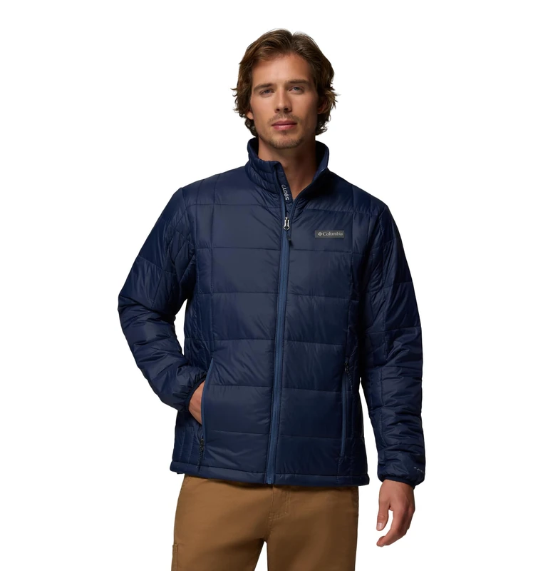 Columbia Men's Voodoo Falls 590 Turbodown II Jacket, Collegiate Navy, L - Image 1