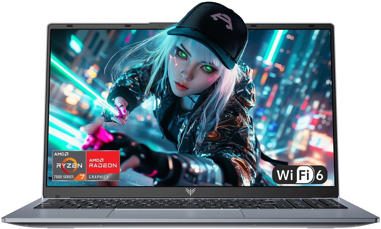 ACEMAGIC 15.6" FHD Laptop with Ryzen 7 7730U (Processor up to 4.5GHz) 8 Core - 16GB RAM DDR4x2 512GB SSD Laptops Computer, HD Display, HDMI, BT5.2, 3*USB3.2, Type-C, Dual Speakers, 65W Adapter, WiFi 6