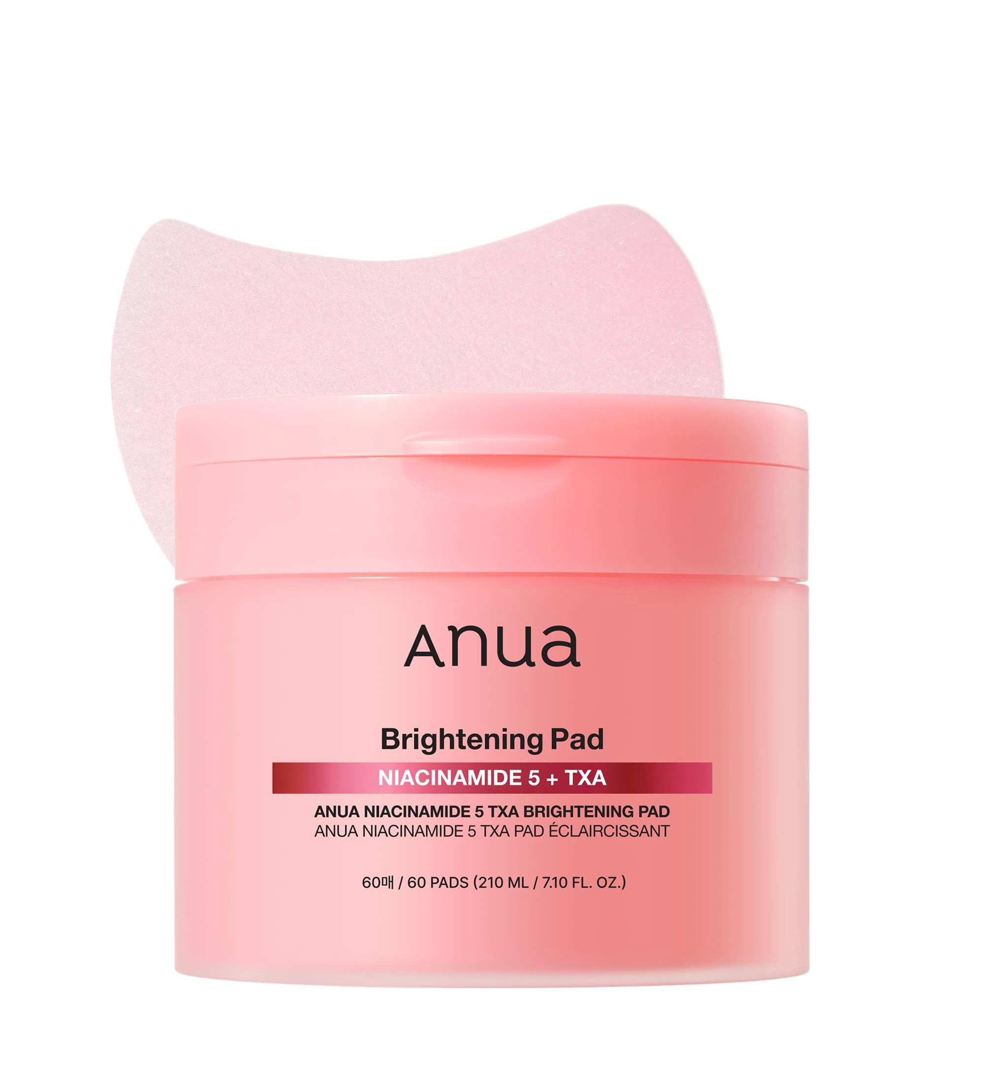 Anua Niacinamide 5 TXA Toner Pads – Hydrating Facial care for Even-Looking Skin Tone & Daily Radiance Care (210ml, 60 Pads)