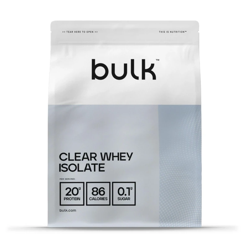 Bulk Clear Whey Isolate | Summer Fruits | 20g Protein per Serving | Low Sugar | Refreshing Fruity Flavours | 86 Calories | Fast Absorbing | Hydrating Protein Drink | 2kg