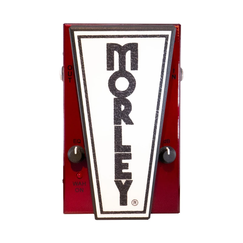 Morley Tone Questor Wah | WahWah Pedal with Tone and Level Controls for EQ and Boost Function | For Electric Guitar, Bass and Keyboard | Limited Edition | Red