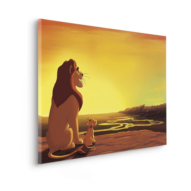 Komar Canvas Picture Disney The Lion King Your Kingdom 90 x 60 cm