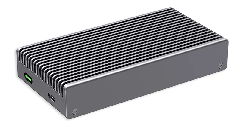 LMP DataFlash USB4 - USB4 40Gbps Aluminum Enclosure Enclosure for M.2 NVMe PCIe SSD (SSD) - USB C Compatible with Thunderbolt 3 & 4
