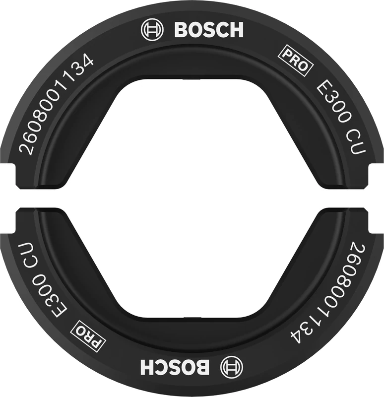 Bosch 1x PRO Crimping Die Copper (67 x 45 mm, Professional Accessory Crimping Tools)