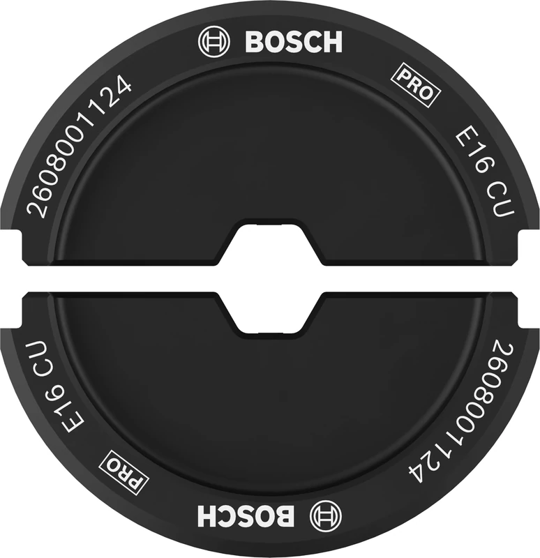 Bosch 1x PRO Crimping Die Copper (67 x 45 mm, Professional Accessory Crimping Tools)