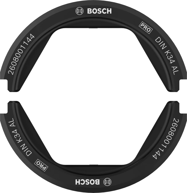 Bosch 1x PRO Crimping Die Aluminium (67 x 45 mm, Professional Accessory Crimping Tools)