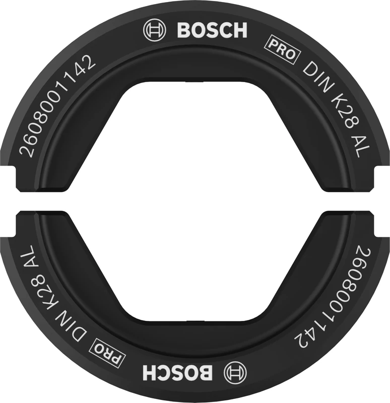 Bosch 1x PRO Crimping Die Aluminium (67 x 45 mm, Professional Accessory Crimping Tools)