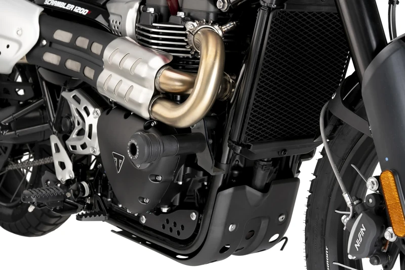 Puig 22185N Vintage 2.0 Engine Guards - Classic Design & Protection, Black