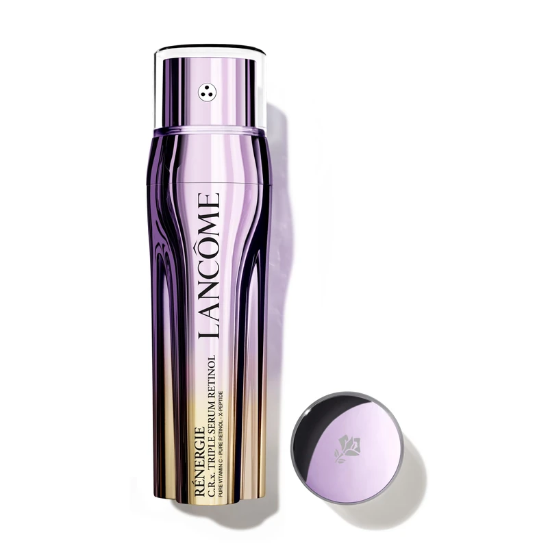 Lancôme Rénergie C.R.x Triple Serum Retinol, Anti-Ageing Triple-Dose Serum, Pure Retinol with Vitamin C and X-Peptide, For All Skin Tones and Types Including Sensitive, 50ml