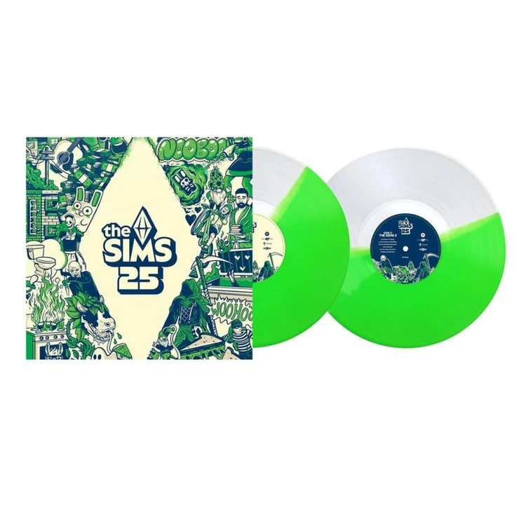 The Sims 25th Soundtrack (2LP clear/neon) [VINYL]