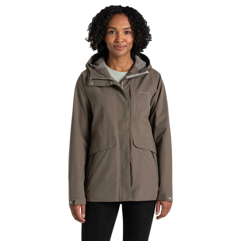 Craghoppers Womens Caldbeck II Waterproof Jacket Wind Resistant Walking Stretch Hiking Coat