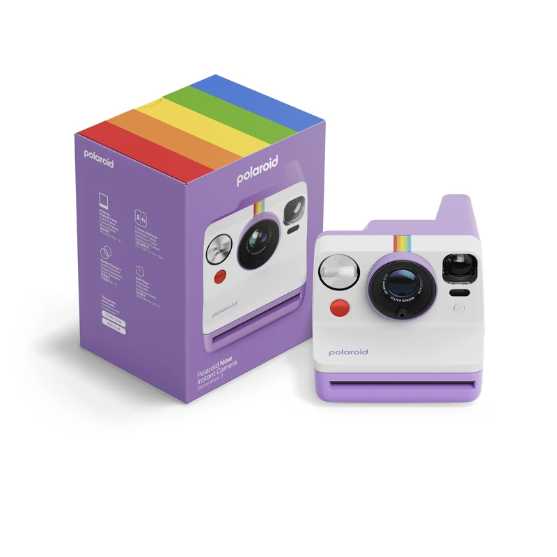 Polaroid Now 9159 Type I Instant Camera - Purple