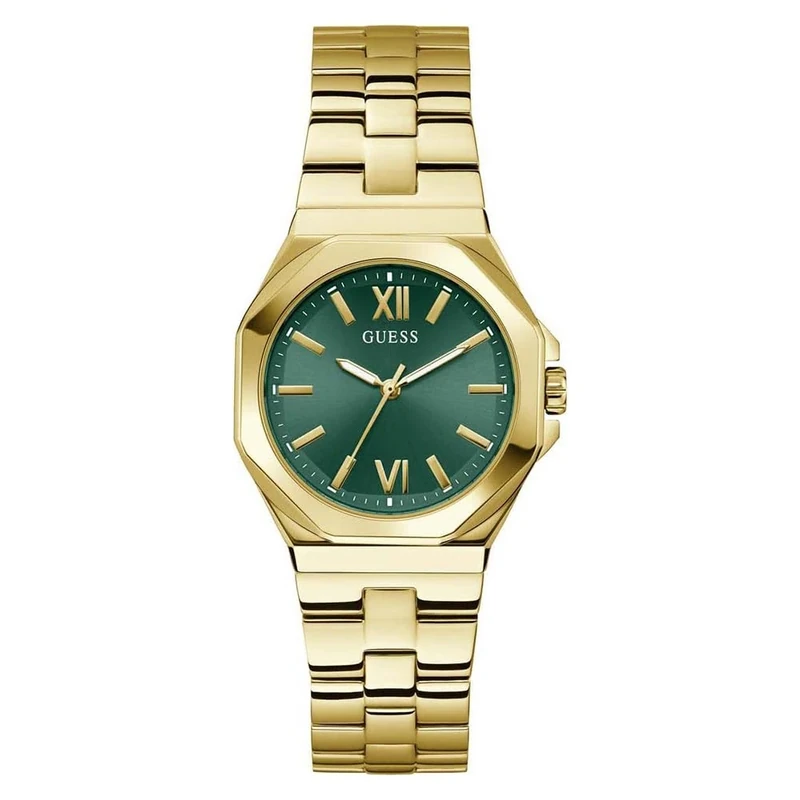 RELOJ GUESS - EMPRESS Cuarzo / 5 ATM Color esfera: Verde Tamaño de la caja: 34,00