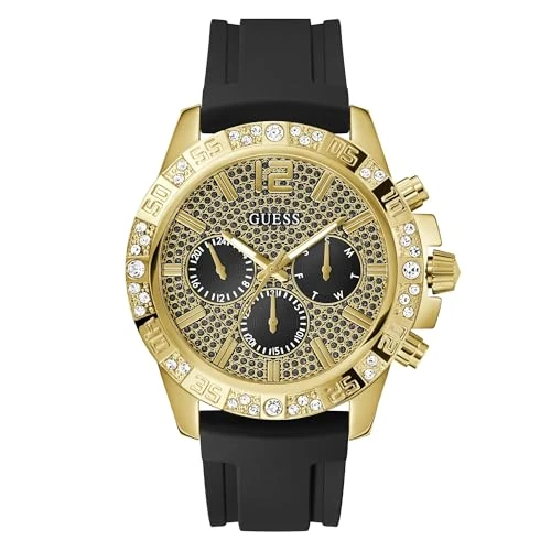 RELOJ GUESS - MAJESTIC Cuarzo / 5 ATM Color esfera: Dorado Tamaño de la caja: 48,00