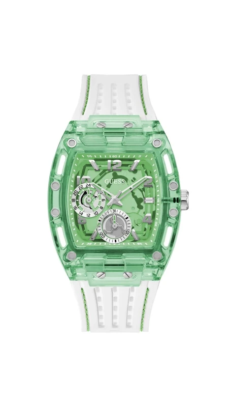 RELOJ GUESS - PHOENIX Cuarzo / 5 ATM Color esfera: Verde Tamaño de la caja: 41,50