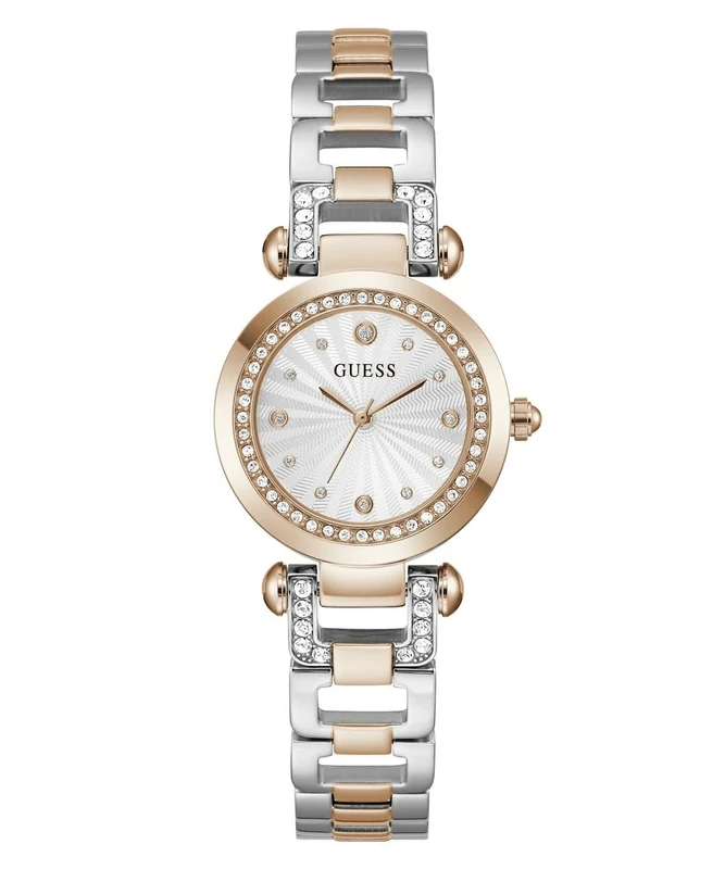 Guess Women's Analogue Quartz Watch Ginger