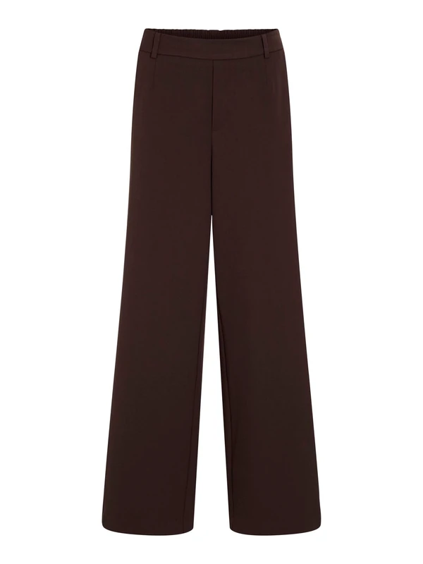 Vila Vivarone Hw Wide Pant - Noos, Coffee Bean, 14 - Image 1