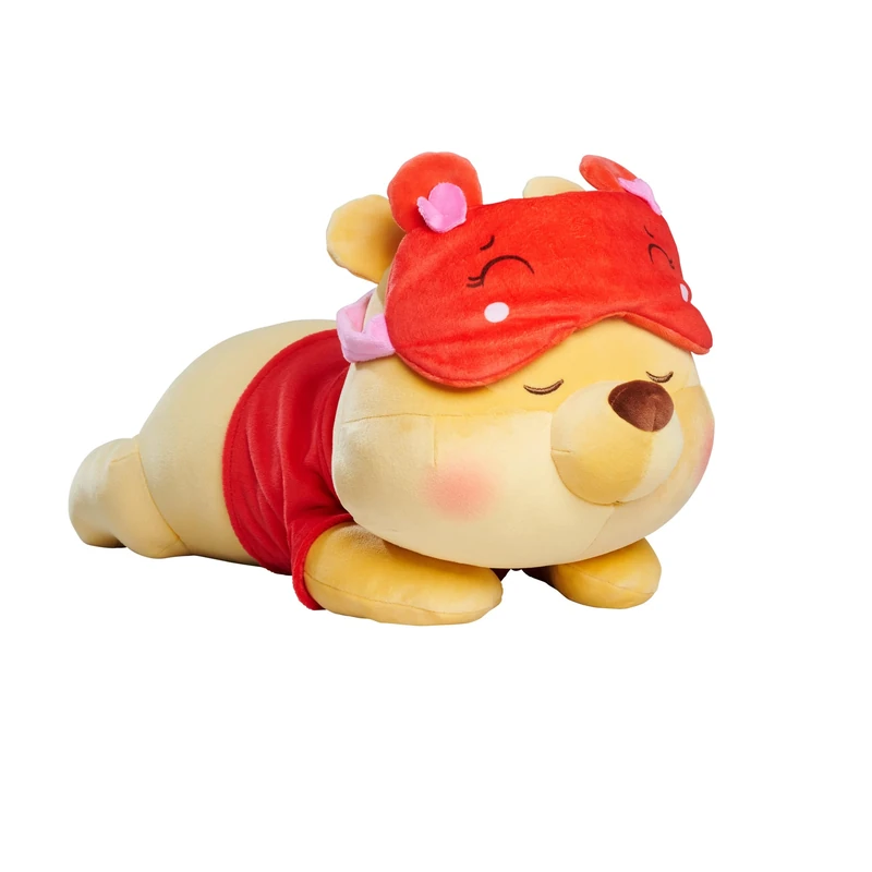 Disney Snuglets Wellbeing Pooh 40 cm Plush Figure, Suitable for Children from the First Months of Life