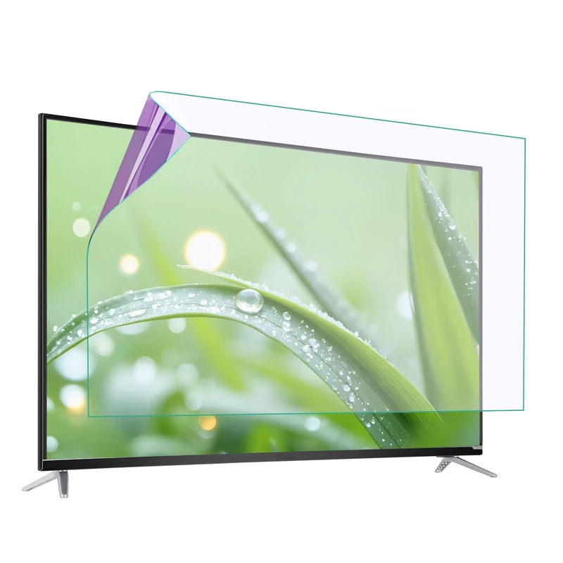 AIZYR Anti Blue Light Screen Protector Indoor Outdoor Anti Glare, Anti Scratch TV Screen Film, Matte Film Anti-Reflection Rate Up to 90%,60 in 1327 * 749mm