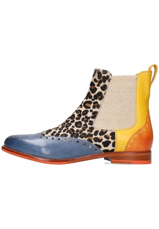 Melvin & Hamilton Women's Selina 29 Vegas Wind Hairon Chelsea Boot, Multicoloured, 7.5 UK