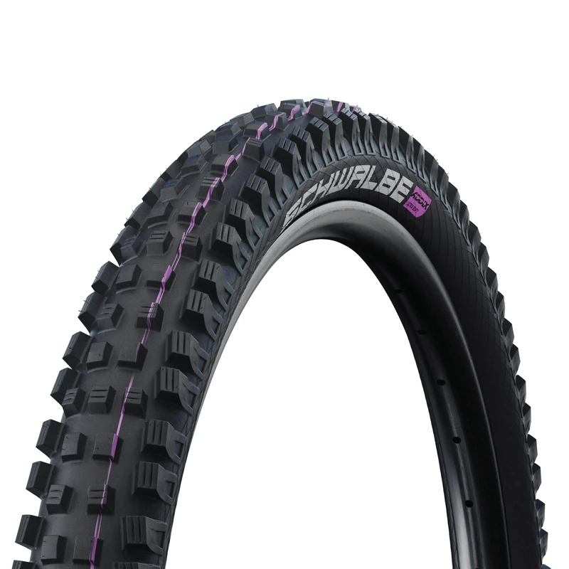 Schwalbe Magic Mary Evolution Super Downhill HS 447 // 62-584 Folding Tyre, Colour: Black, 27.5 x 2.40, Colour: Black - Image 1