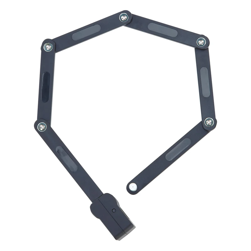 Prophete 7268 FALTSCHLOSS MIT FINGERABDRUCKSENSOR Folding Lock, Black