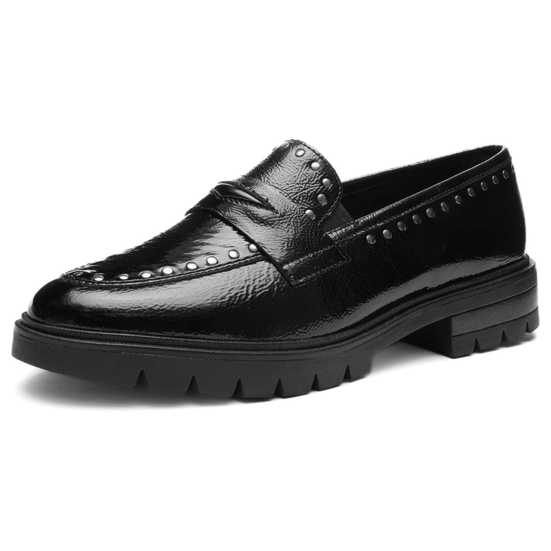 ARA Women's Cambridge Loafer, Black, 7.5 UK - Image 1