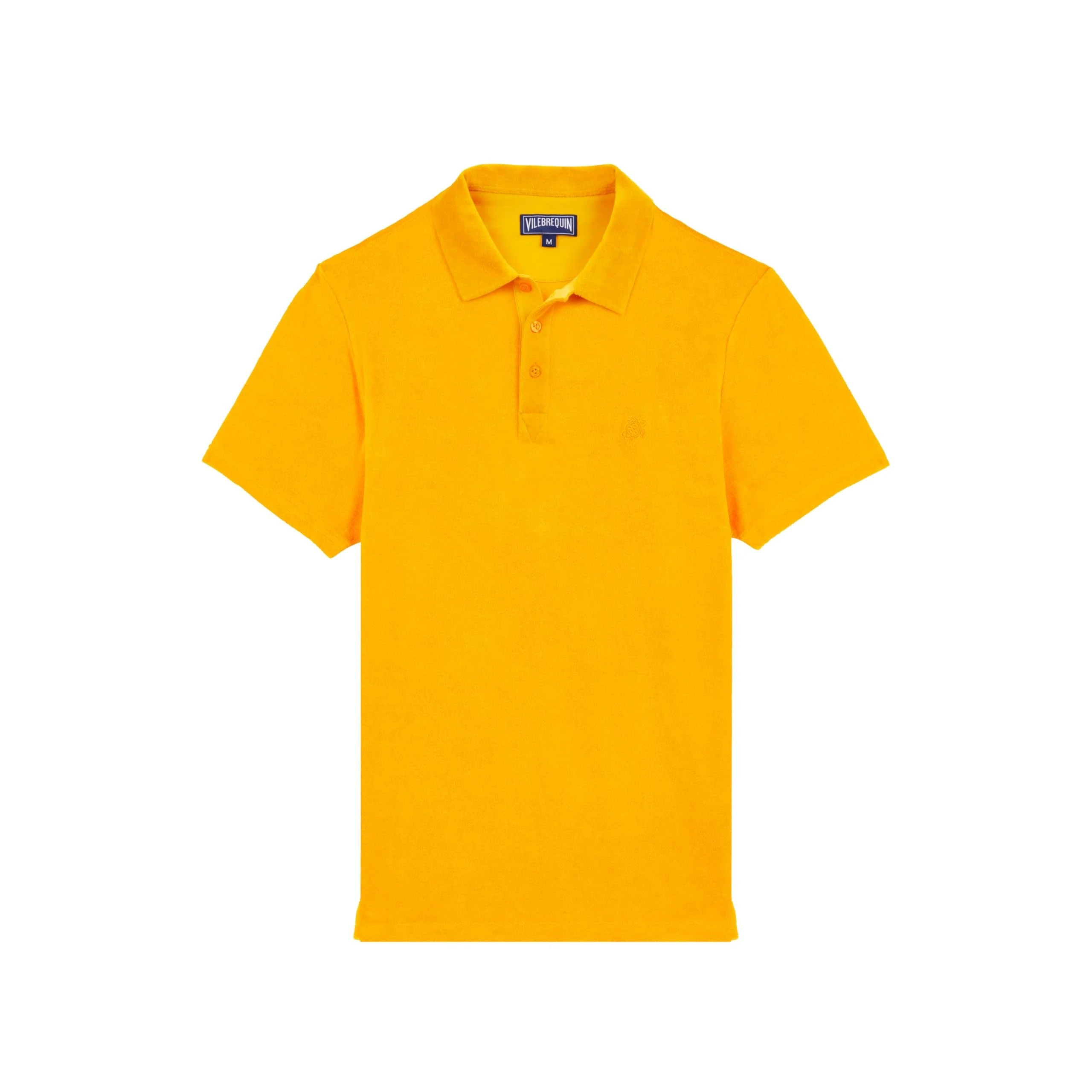 Vilebrequin, Terry Polo Shirt Solid, L, Mango