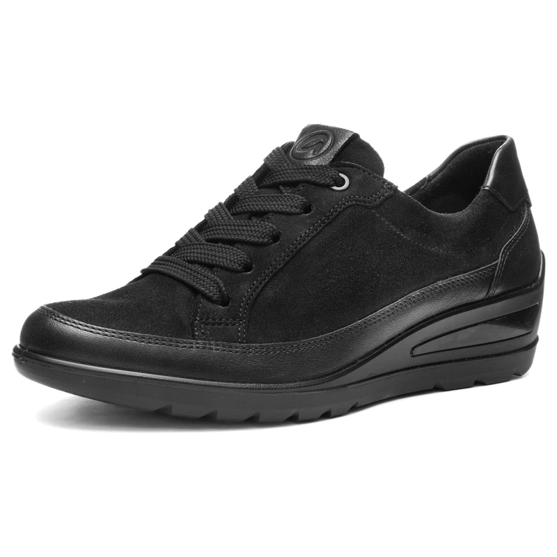 ARA Lace-Up Zürich Black, Black, 40 EU Weit