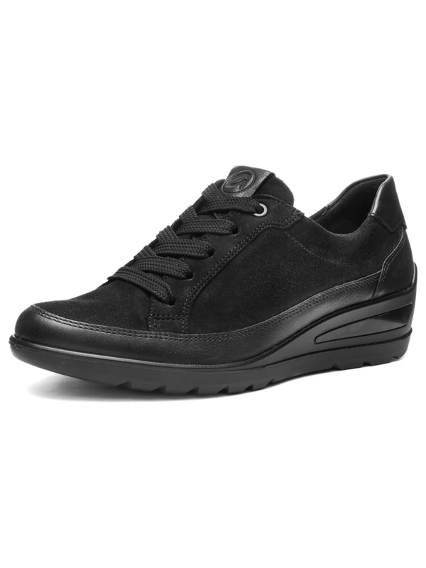 ARA Lace-Up Zürich Black, Black, 39 EU Weit